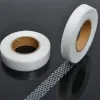 Tela 50m Reticularis Fusible entretela cinta de doble cara termofusible con papel de liberación planchado para costura Material de tela de retales