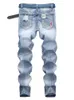 jeans Mens Retro Clothing Medium bearHip Hop Street Denim Distred D Effect Casual Fi Pants Plus Size r8aP#