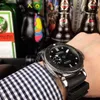 Paneraiss Luxus -Armbanduhrenschatmen Tauchwachen Schweizer Technologie Tauchwache Saphirspiegel Schweizer Automatik Bewegung Größe 47mm importiert Gummi -Gurt 1