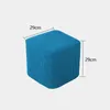 Chair Covers 1PC Nordic Protector Elastic Rectangle Rest Stool Cover Soft Sofa Foot Storage Stretch Home Decoration Footstool