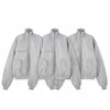 Haute qualité 1: 1 Grailz Dos Broderie Doudoune Parkas pour Hommes Femmes Tissu Lourd Multi Poche Épaissir Manteaux 00YR #