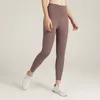 Pantalon actif AL femmes Leggings de sport pantalon de Yoga sans couture entraînement de gymnastique en Nylon Lycra extensible