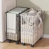 Laundry Bags Simple Basket Narrow-gap Wheel Large Capacity Dirty Clothes Bathroom Mobile Clothing Storage