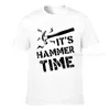 Женские футболки Забавные футболки с надписью «It Hammer Time Carpenter», подарок на день отца, мужские рубашки, женские топы, футболки, женские повседневные футболки