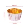 Baking Moulds 50Pcs Muffin Cupcake Liner Paper Cups Gold Cake Wrappers Cup Tray Case DIY Pastry Tools Supplies