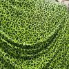 Tessuto di buona seta di latte frutta verde maglia di cotone/tessuto spandex elastico a 4 vie modello leopardato tessuto di stampa abito da cucito fai da te abbigliamento sexy