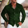 Heren Overhemd Western Shirt Vlam Krimpen Ruby 3D Afdrukken Outdoor Straat Lg Mouw Butt Kleding Fi Ontwerp Casual Zacht X1ME #