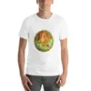 Mama Hen with Chicks Aquarelle Illustrati T-Shirt uni vêtements vintage vêtements surdimensionnés pour hommes q1R6 #