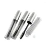 Opslag Flessen 20 Stuks X 10 Ml Plastic Lege Mascara Tube Zilver Zwart Hoogwaardige Diy Eye Rimel Make-Up Tool cosmetische Containers