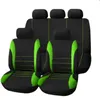 Auto Parts Car Seat Cover Polyester Fabric 2/4/9 Piece Set Four Season Universal Front/Bak Char Seat Cushion