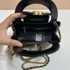 Borsa di design della spiaggia per il designer di borsetti 23k Medioele Beauty Borse Borse Borsa per catena per spalla singola Stuma Golden Crossbody Balla