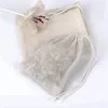 Storage Bags 50 Pieces Drawstring Cotton Muslin Tea Brew (4 X 3 Inches)