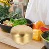 Din sets sets roestvrijstalen mengkommen bibimbap huis klein met deksel voor prep kookpot multifunctionele salade bakkind