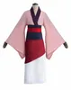 film et Animati Maid Costume ethnique Mulan Cosplay Femmes Hanfu Cosplay Mulan Performance Costume Costume ancien 28dl #