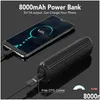 자전거 조명 자전거 조명 전면 5200LUMEN LED 8000mAH 방수 손전등 MTB 도로 사이클링 충전식 램프 액세서리 230907 드롭 OTVJ2