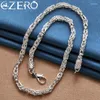 Correntes Alizero 925 Sterling Silver 5mm Dragon Head Chain Colar para Homens Moda Festa Europeia Charme Acessórios Fine Jewelry Presente