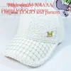 Dames herfst en winter Water Diamond Trendy Veelzijdig Warm Net Rood Teddy Fluweel Mode Casual Jeugd Duck Tongue Hat