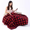 Blankets 12V Electric Car Blanket Heated Fleece Soft Safety Timer Constant 9 Adjustable Temperature Heating For Camping