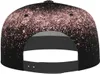 Ball Caps Adjustable Flat Bill Visor Snapback Hat For Men Women Hip Hop Baseball Cap-Colored Large Mushrooms And Leaves