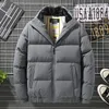 Plus la taille 7XL, 8XL hiver blanc canard épais doudoune hommes de haute qualité coupe-vent Parka hommes veste décontractée chaud doudoune G2QC #