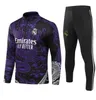 voetbal Trainingspak Real madrids TRACKSUIT train 2023 24 VINI JR BELLINGHAM CAMAVINGA heren- en kindertenue chandal survetement TRAININGSpakken voetbaljassen Sportkleding