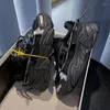 Casual Schuhe Frauen Chunky Turnschuhe Höhe Zunehmende Zapatillas Air Mesh Frauen Plattform Schuh Atmungsaktive Sport Laufen