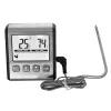 Gauges TP710 Digital LCD Display Kitchen Cooking Meat Thermometer For BBQ Oven Grill With Timer Function