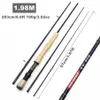 7/8 # Fly Rod Carbon 4-sektion Flying Fishing Rod Portable M-Justerable Fast European och American Popular Fishing Rupp Fishing in Asia Stream 220110 Drop Delivery Dh9UJ