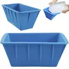 Baking Moulds 2Pcs Extra Large Ice Mold 8lbs Cube Maker Temperature Resistant Silicone Container Durable Molds