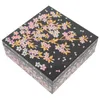 Dinnerware Define japonês estampando japonês realista Cherry Blossom Sushi Box Lunch Ano Snack Gift