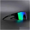 Lunettes de plein air Sports Cyclisme Verres polarisés Uv400 Hommes Femmes Sport Lunettes de soleil Route Courir Lunettes de soleil Lunettes de vélo de montagne Drop OTP3S