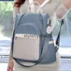 Backpack Style Shoulder Bags Womens Bag Light Luxury Brand Oxford Cloth Backpack 2023 Large Capacity Free Shipping Travel Schoolbag H240328