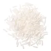 Hangers 300 stuks multifunctionele rubberen hoes witte ijzerdraaduiteinden beschermende doppen plastic kleding