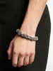 Emanuele Bicocchi Farfetch Fine Jewelry Bracciale a catena intrecciata stessa replica Designer di alta gioielleria di lusso K Bracciale placcato oro Compleanno di San Valentino