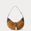 Evening Bags Half Moon POLO ID Shoulder Bags Pony Suede Leather Large Mini Designer Women Tote Handbags Clutch Handabags