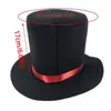 Beret Hat Magician Top Black wykonane przedstawienia sceniczne Bowler Fancy Dress