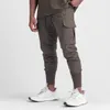 2023 New sports pants casual trousers thin style loose speed dry bunches foot running training elastic overalls men J6KJ#