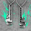 Chaînes Pipe Clé Outils En Acier Inoxydable Hommes Colliers Pendentifs Chaîne À La Mode Punk Pour Petit Ami Mâle Bijoux Créativité Cadeau Whole292P