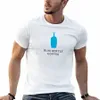 T-shirt blu con logo Bottle Coffee T-shirt pianura personalizzata progetta le tue camicie T-shirt grafiche oversize T-shirt grafiche da uomo divertenti 42cp #