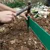 Gartendekorationen, 20 Stück, rostfreie Zaunpfähle aus Kunststoff für Pflastereinfassungen, einfach zu installieren, rost- und korrosionsbeständig