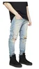 Hommes Jeans New Cowboy Street Hommes Denim Pantalon Ripped Jeans Coréen Versi High Street Persality Hommes Jeans Tendance Pantalon Crayon K8ir #