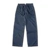 N Stock 1920 Cintura Geral Wab Stripe Jeans Retro Calças de Trabalho Masculinas Indigo R9rX #