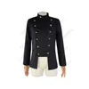 Rouge Double boutonnage Cour Prince Uniforme Hommes Vintage Steampunk Médiéval Mince Veste Formel Tailcoat Gothique Halen Tuxedo Manteau T4HW #