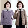 Cappotto imbottito in cotone da donna corto inverno 2023New coreano Versi leggero caldo piumino imbottito in cotone Joker Cappotto imbottito in cotone allentato Lady q9Op #