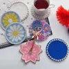 Table Mats Placemat Round Trivet Pot Holders Hand-made Beads Coasters Beaded Insulation Pads Pearl Decor