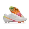 Buty piłkarskie buty zoomes superflyes 9 elitees mres fg dzianin football cleats męskie menu miękkie skórę wygodne trening gorące ronaldoes c7es