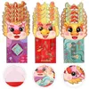 Cadeauverpakking 2024 Chinese rode enveloppen Jaar Hong Bao De Draak Lentefestival Pakket Geld Geluksenvelop Lai See