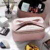 Sacos de armazenamento High End Fashion Handheld Makeup Bag Portátil Travel PU Cosmetics Box