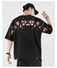 embroidery T Shirt Men Women Fr Loose Casual T Shirt Summer Cott Hip Hop Tee Tops Short Sleeve Male Harajuku Streetwear v8MC#
