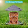 Other Bird Supplies 2 Pack Feeders Hanging Wild Birds Feeder Squirrel Proof For Outside Easy Clean And Fill Garden Backyard Terrace